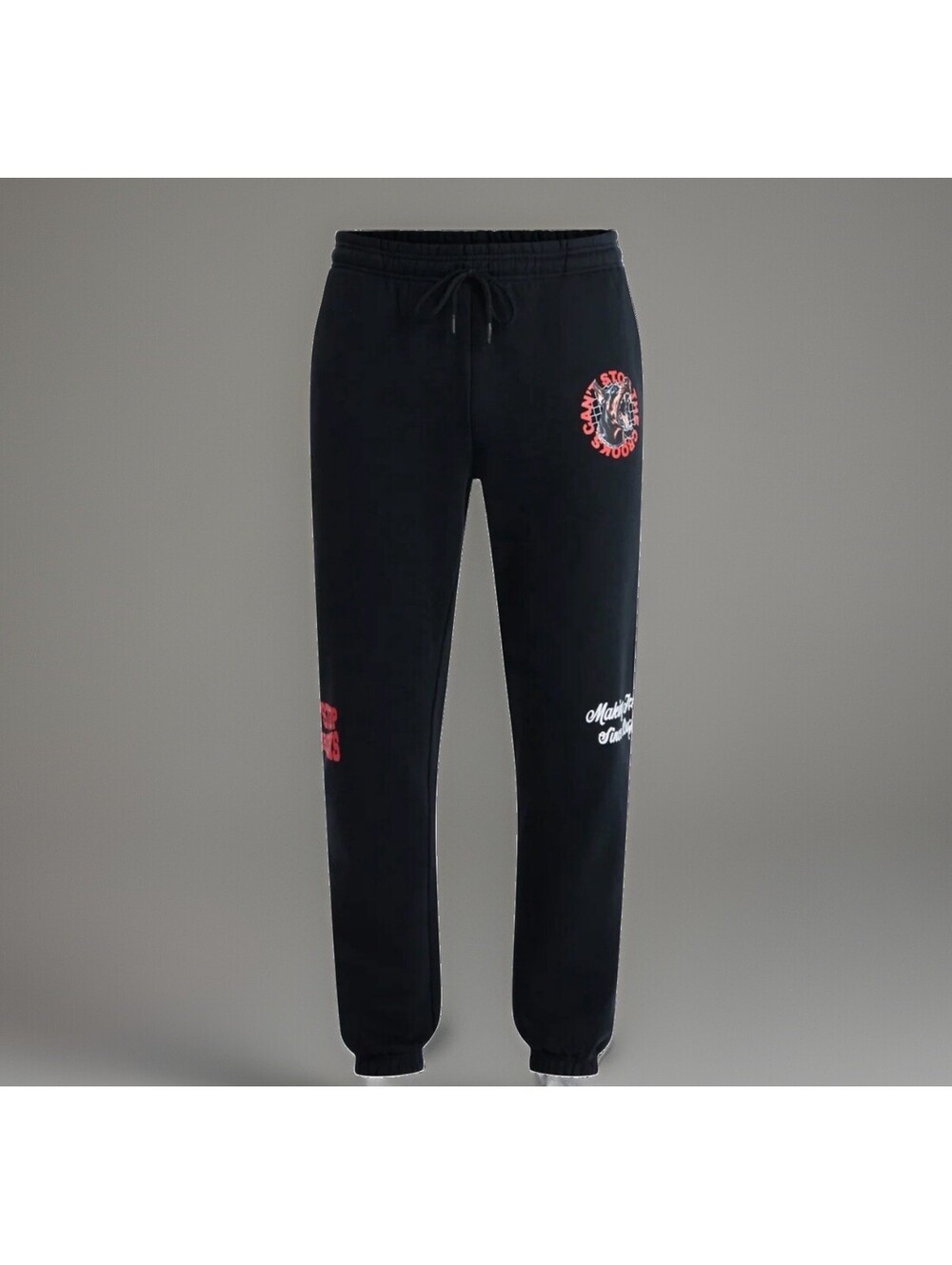 NEW Crooks & Castles Men's Can't Stop Sweatpants. Black. 3XL NWOT